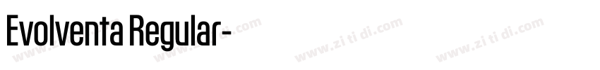 Evolventa Regular字体转换 Evolventa Regular字体转换